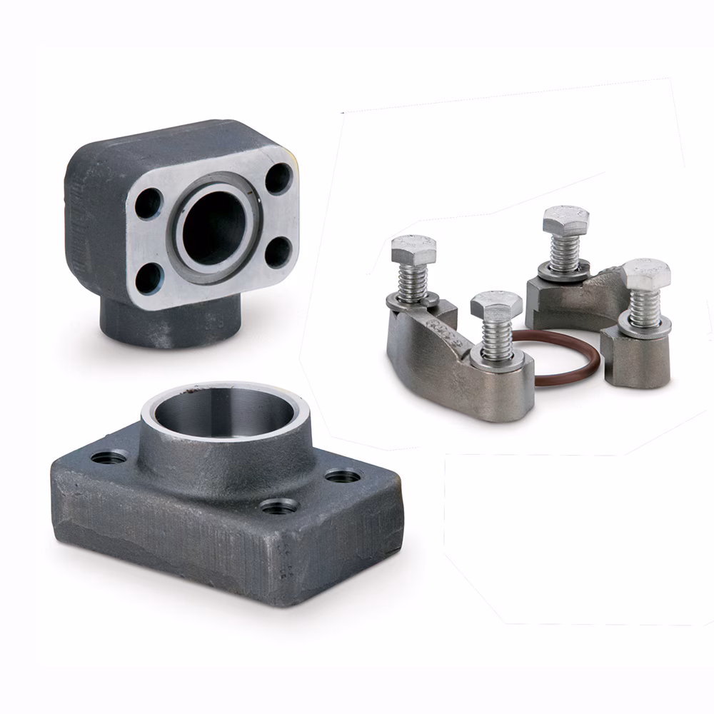 4-Bolt Hydraulic Flanges and Components