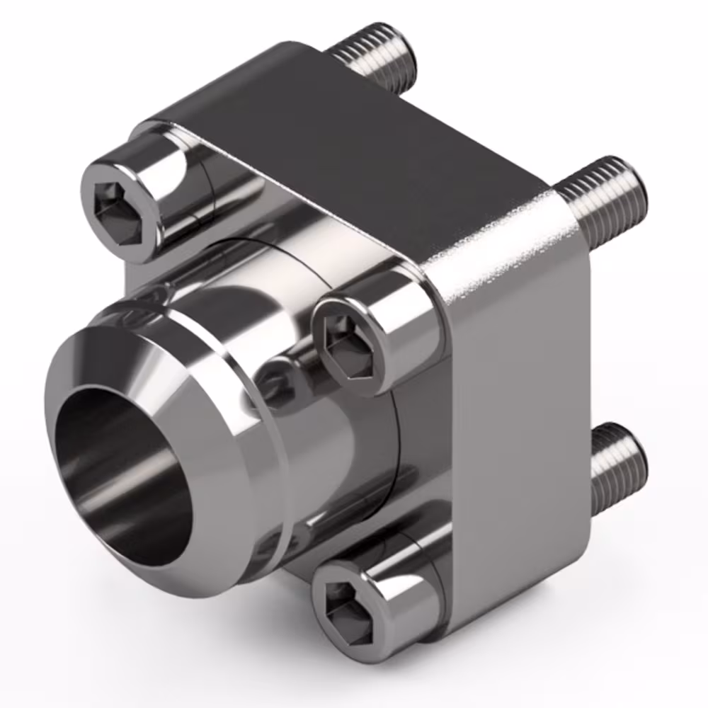 ISO 6162-1/2 SAE Full Flanges for Butt and Socket Weld Connections